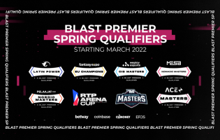 BLAST Premier laajentaa Spring Qualifiers -osuutta