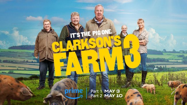 Clarkson ja Kaleb ovat toukokuussa taas maalla sarjassa Clarkson's Farm